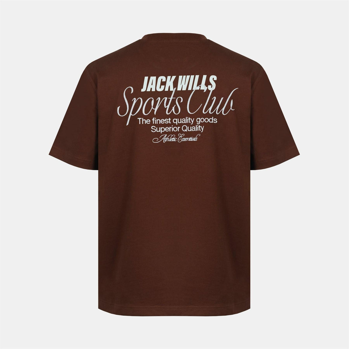 Jack Wills Script Mix Cotton Short Sleeve Oversized T Shirt