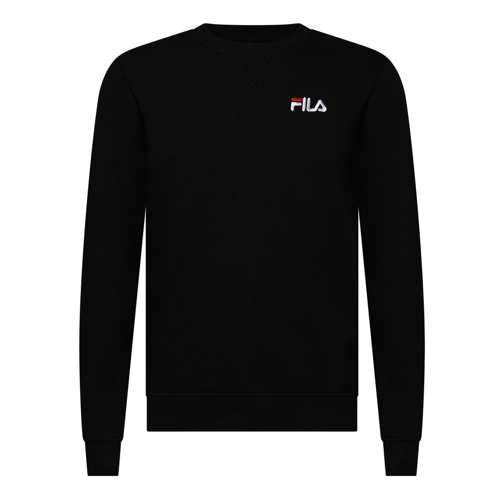 Fila Casper Wordmark Crew Neck Long Sleeve Sweatshirt