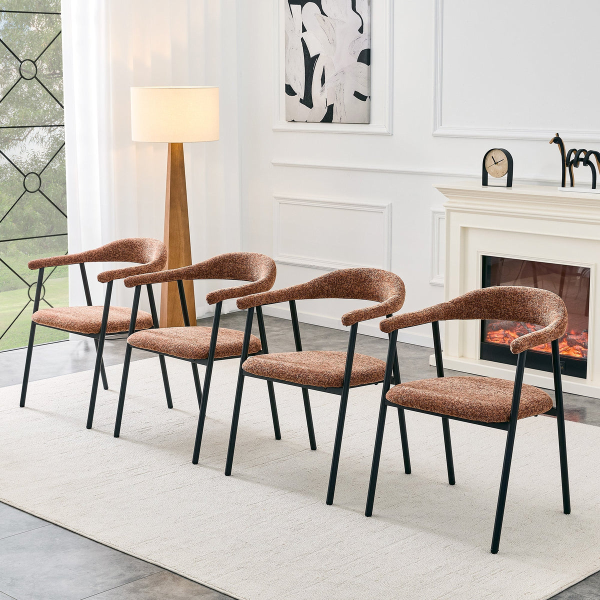 Contemporary Upholstered Dining Seating