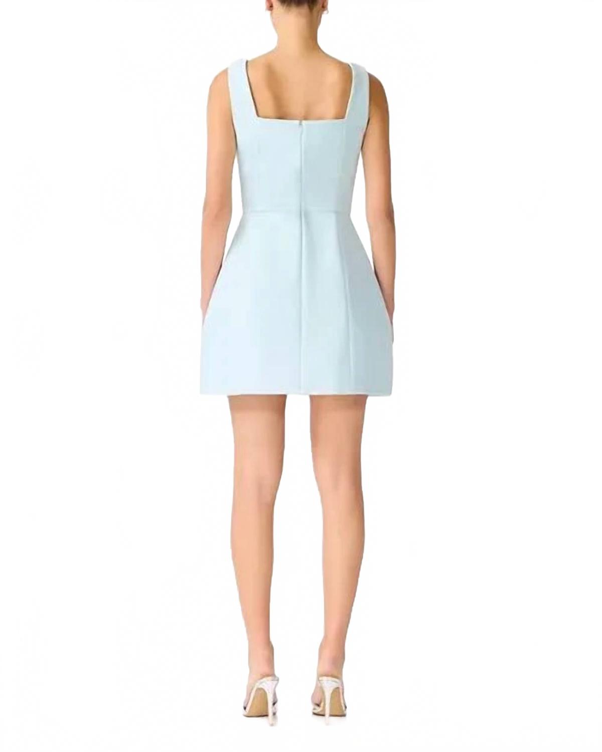 Iliana Mini Dress In Lightblue