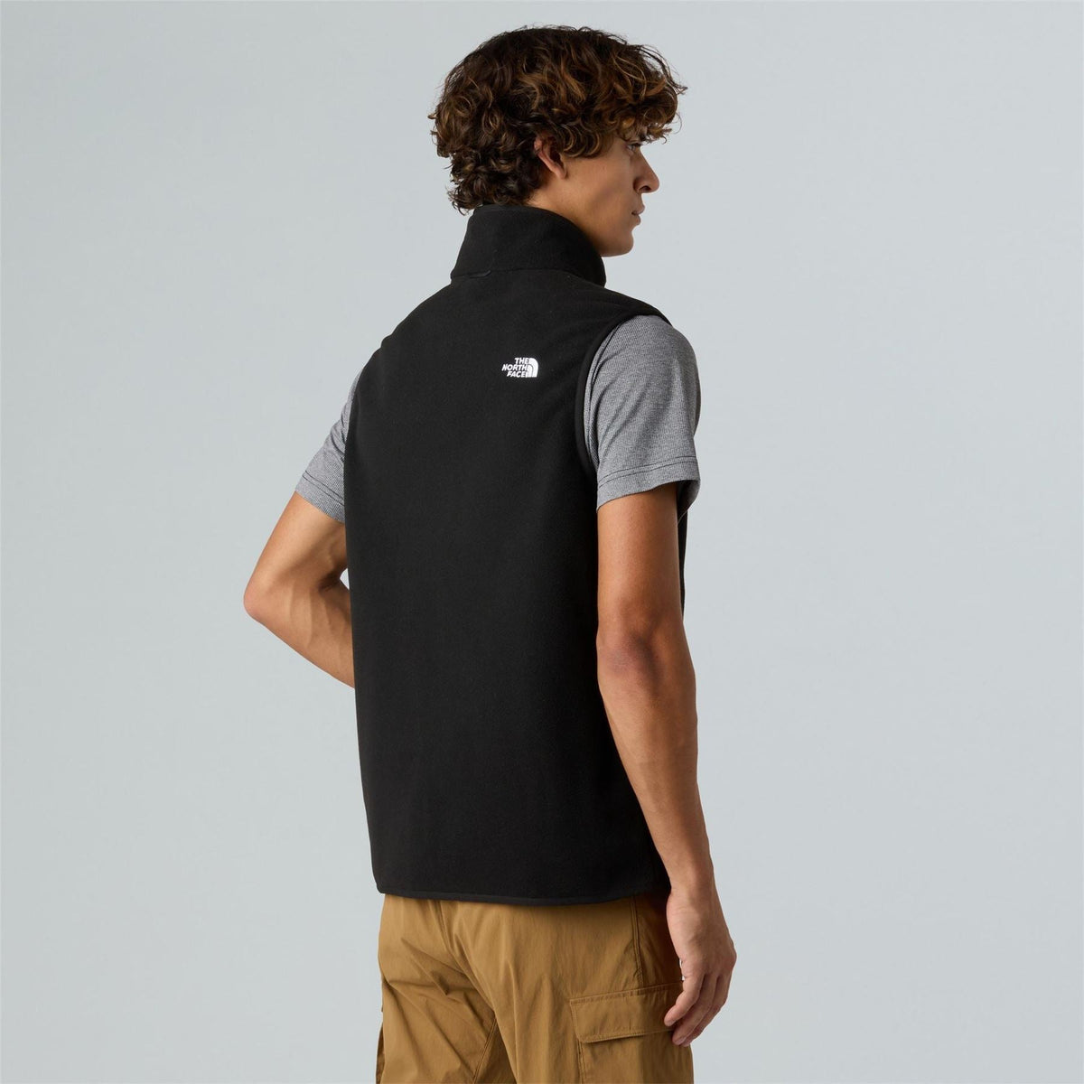 North Face Glacier Solid Full Zipper Gilet