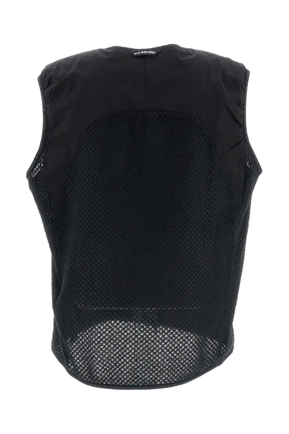Black Lightweight Water-Repellent Insulated Vest