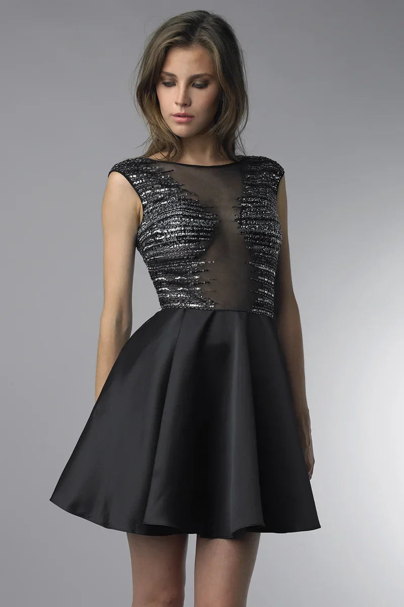 Sequined Cocktail Dress