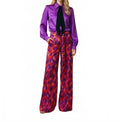 Bruna Silk Shirt In Purple