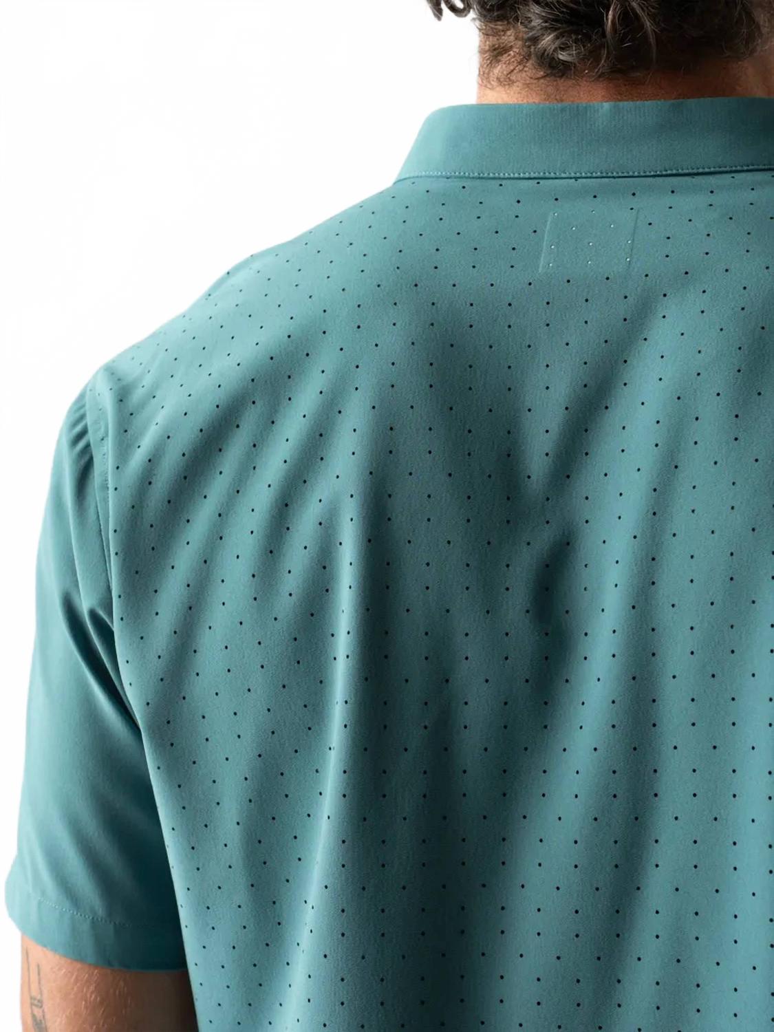 Men's High Country Short Sleeve Shirt In Hydro/blue Plaid