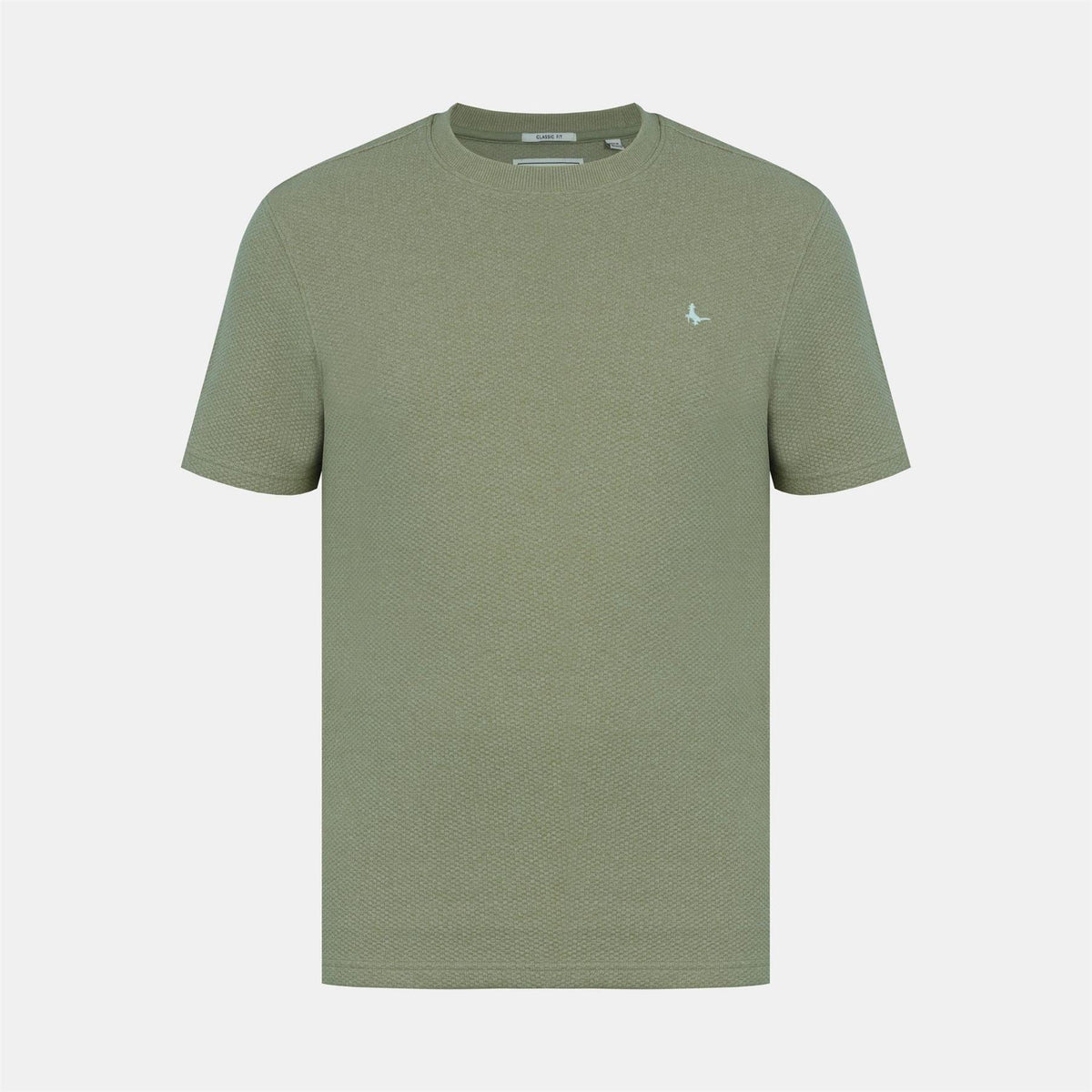 Jack Wills JW Bubble Texture Cotton Short Sleeve Crew Neck Oversized T Shirt
