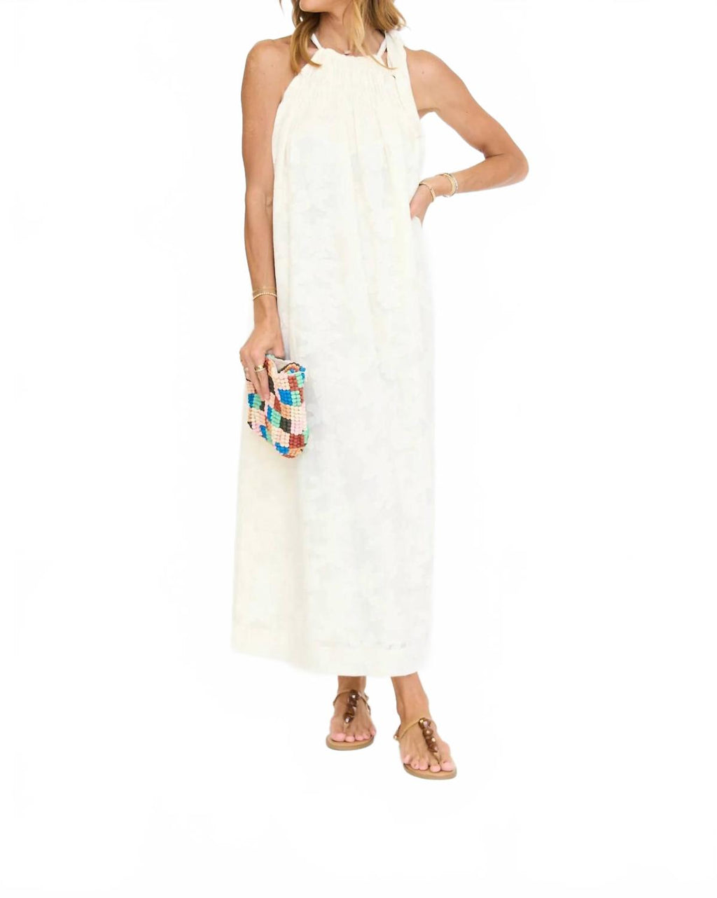 Merope Dress In Butter