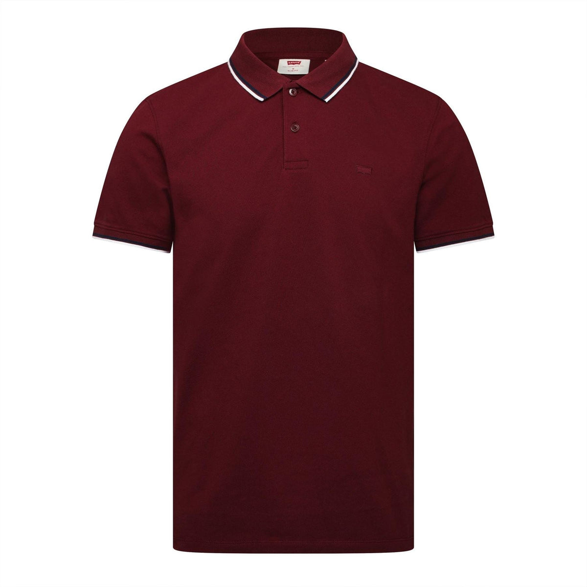 Levis Slim Housemark Polo Bright Whi