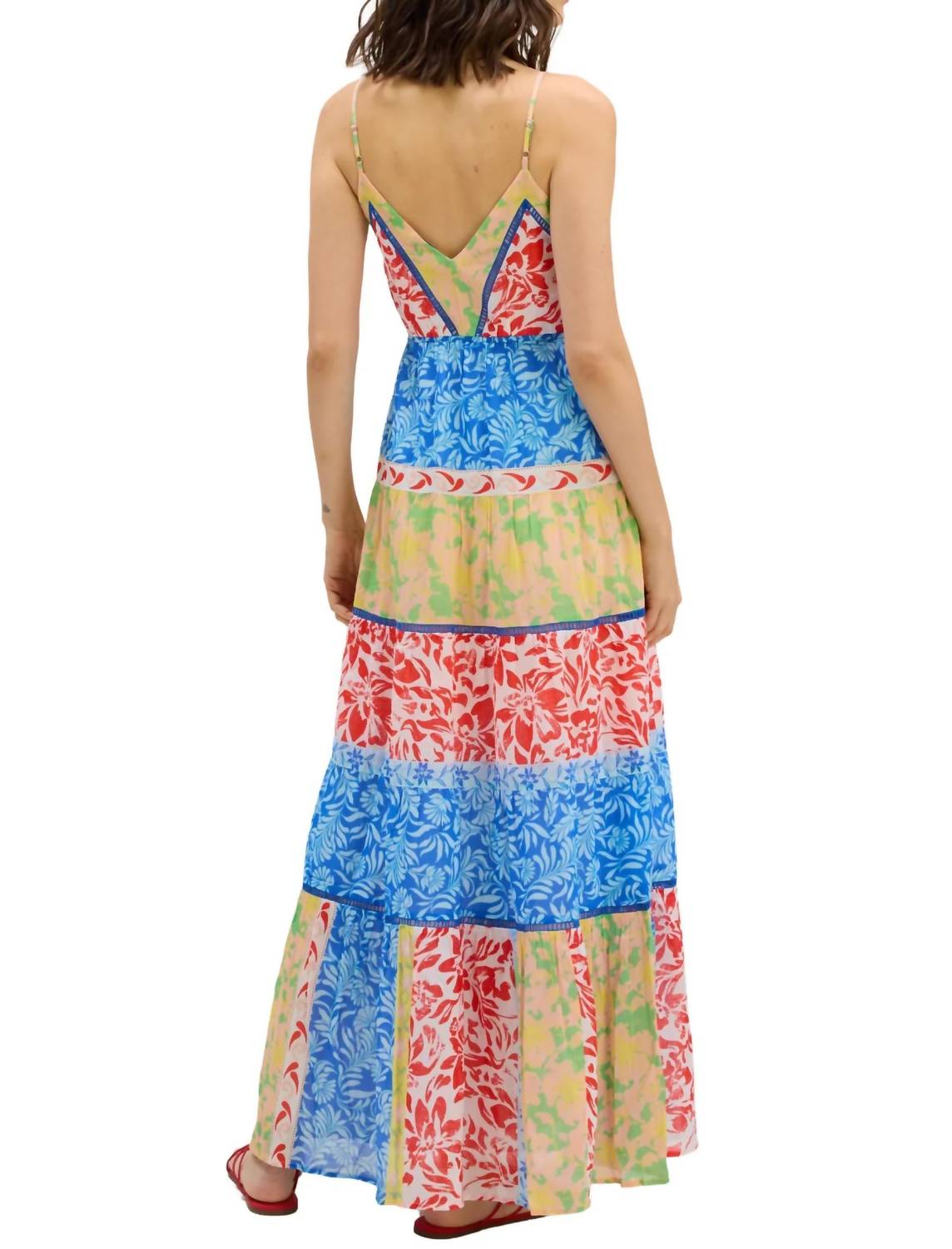 Women's Liam Maxi Dress In Mixed Print