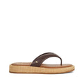 Dune Lo Laike Textured Toe Post Sandals