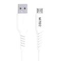 MiTEC 1M MICRO USB CABLE WHITE