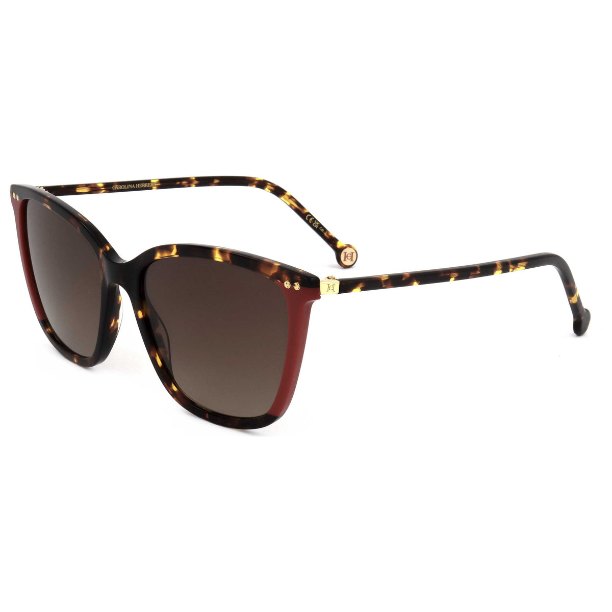 Carolina Herrera Women's 55mm Brown Sunglasses HER0245-S-O63-55