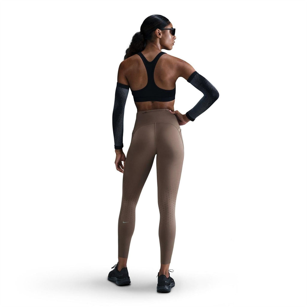 Nike Swift 7/8 Solid Patterned Leggings