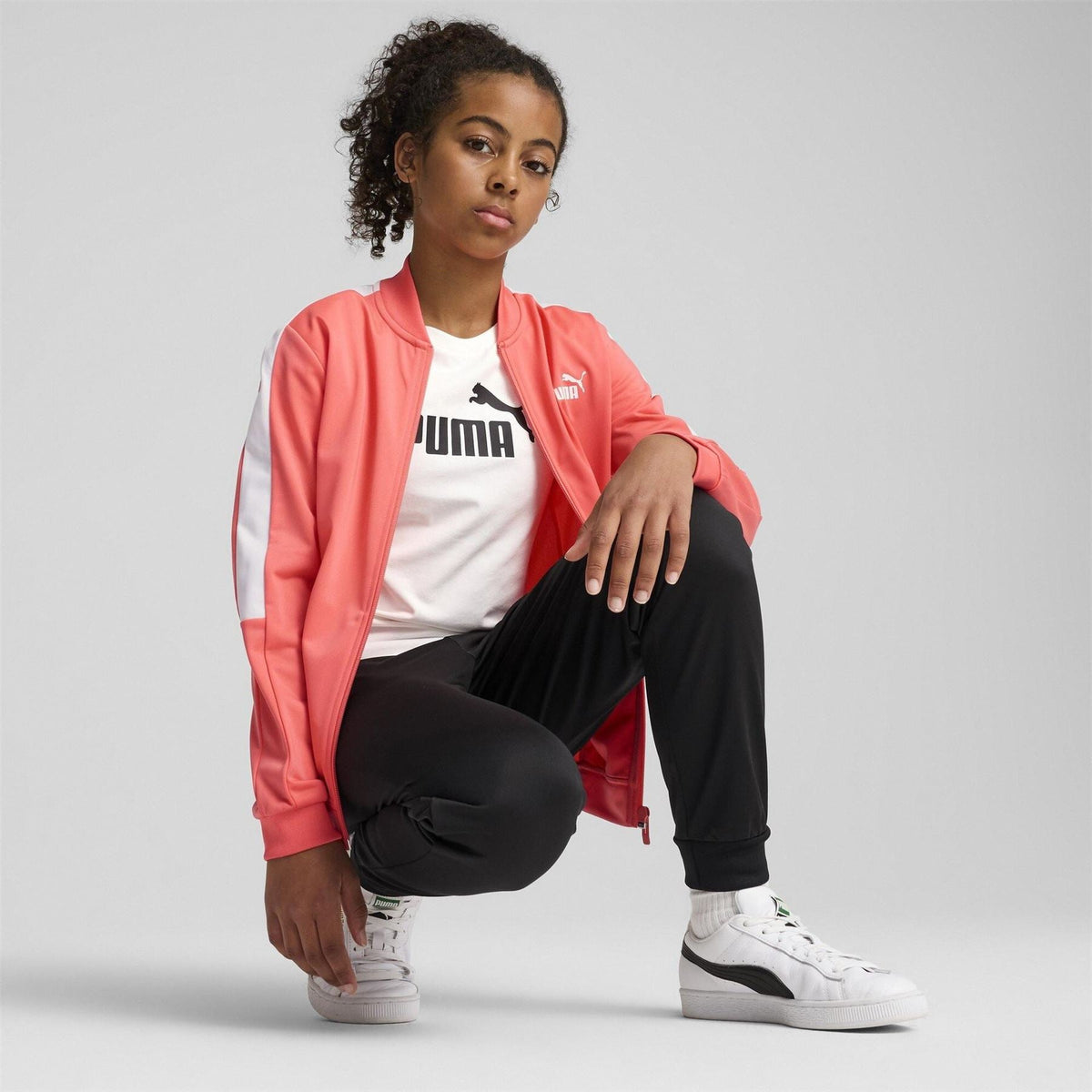 Puma Kids Polyaseball Suit Tracksuit Top