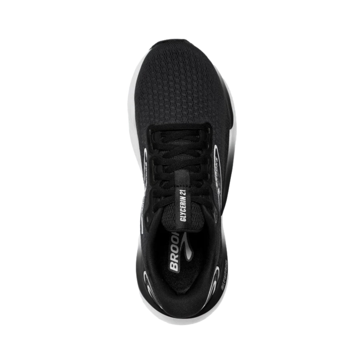 Brooks Glycerin 21 Black / Grey / White  110419-2E-090 Men's