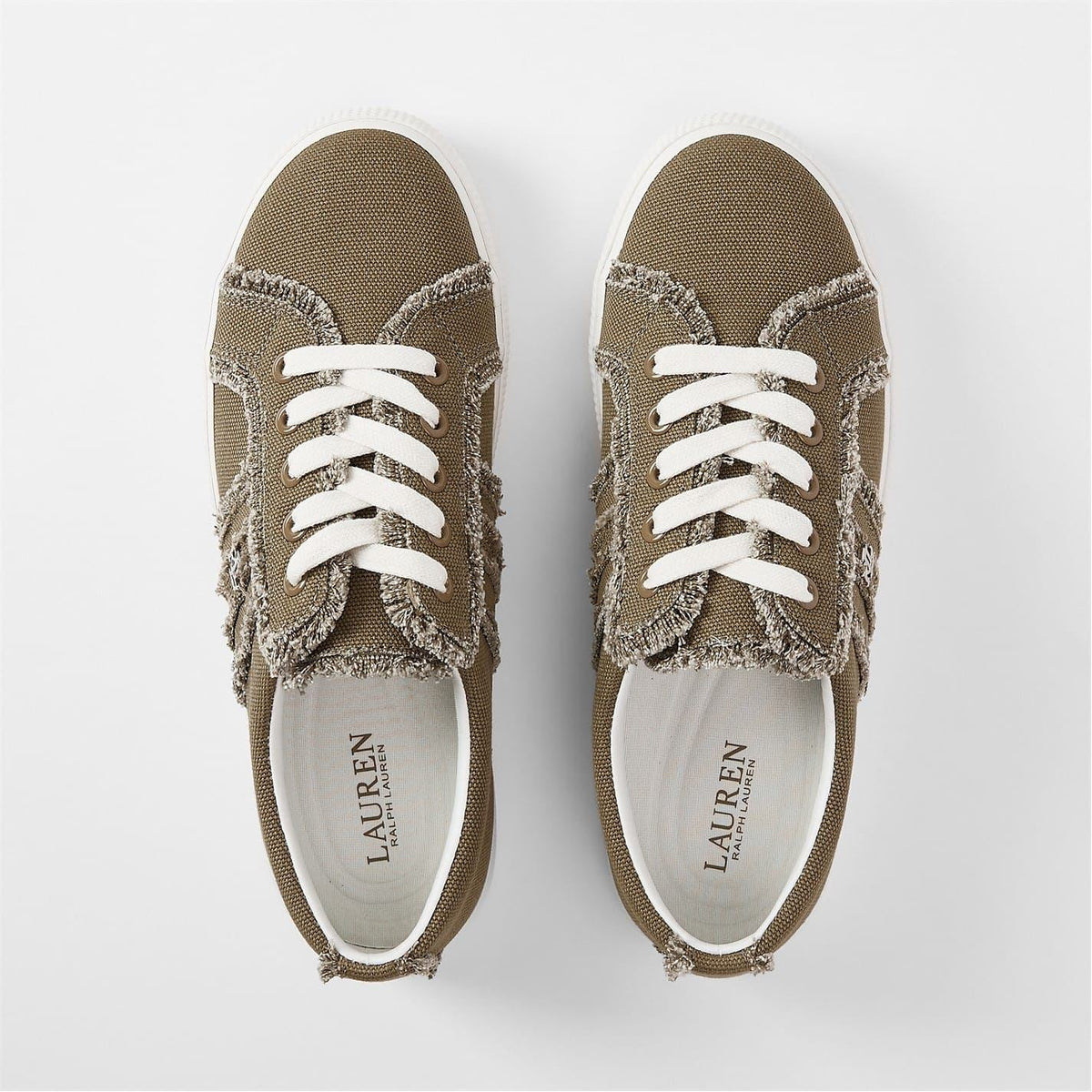 Lauren by Ralph Lauren Janson Leather Court Trainers
