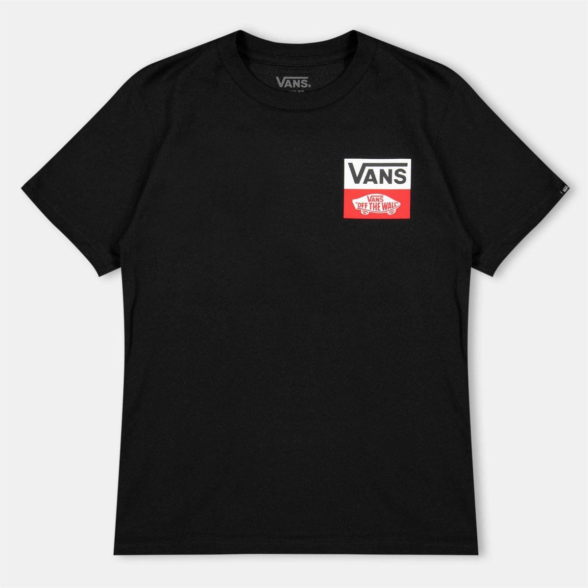 Vans Logo Ss White