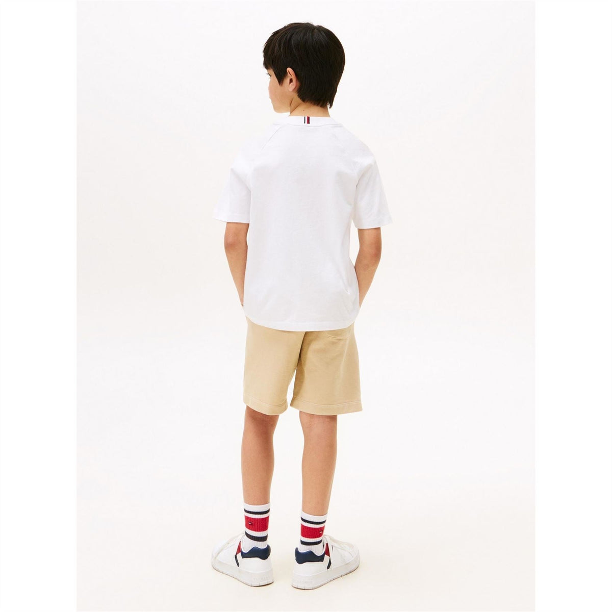 Tommy Hilfiger Script Raglan Sleeve Crew Neck T-Shirt
