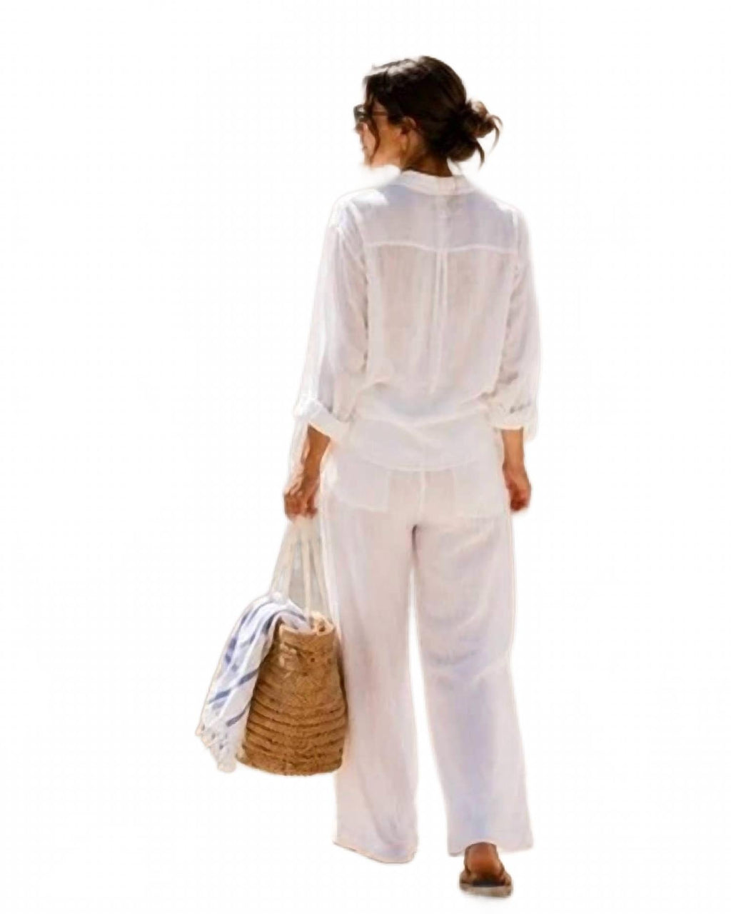 Scout Long Sleeve Shirt In White