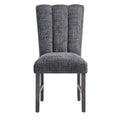 Transitional Dining Chairs with Supportive Backs