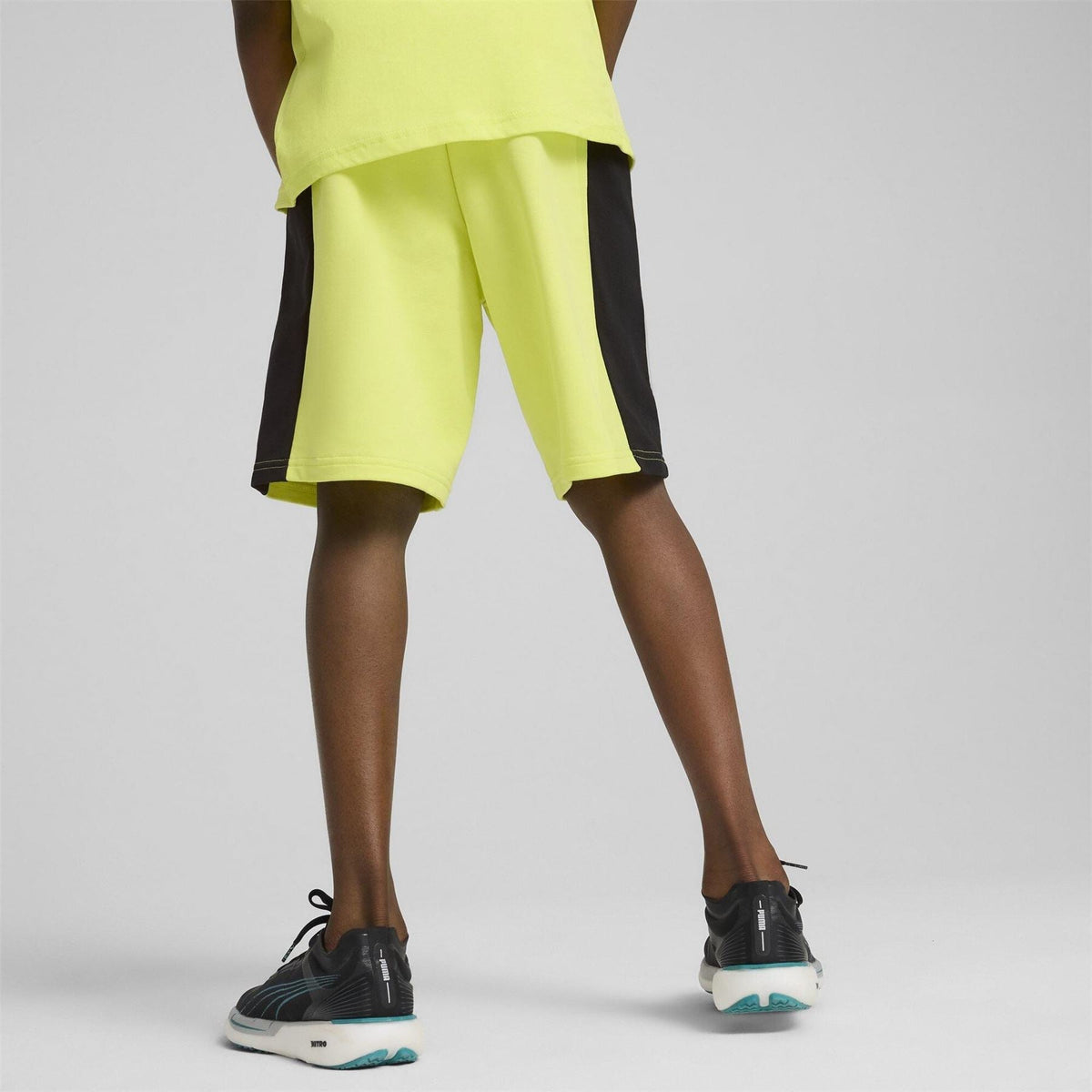 Puma Active Sports Graphic Sweat Shorts with Elasticated Waistband