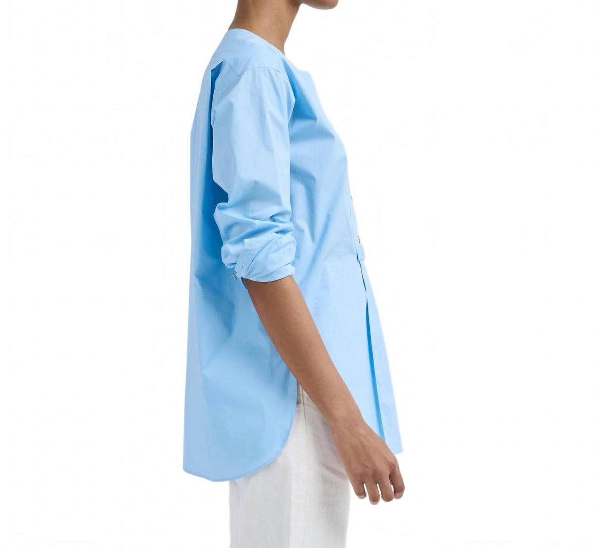 Nest 1-Bib Shirt In Sky Blue