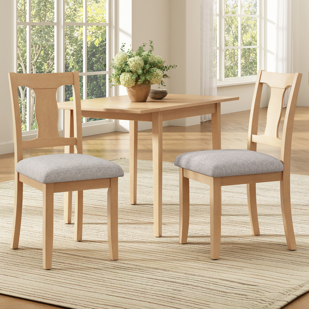 Mid-Century Side Chairs with Supportive Backrests