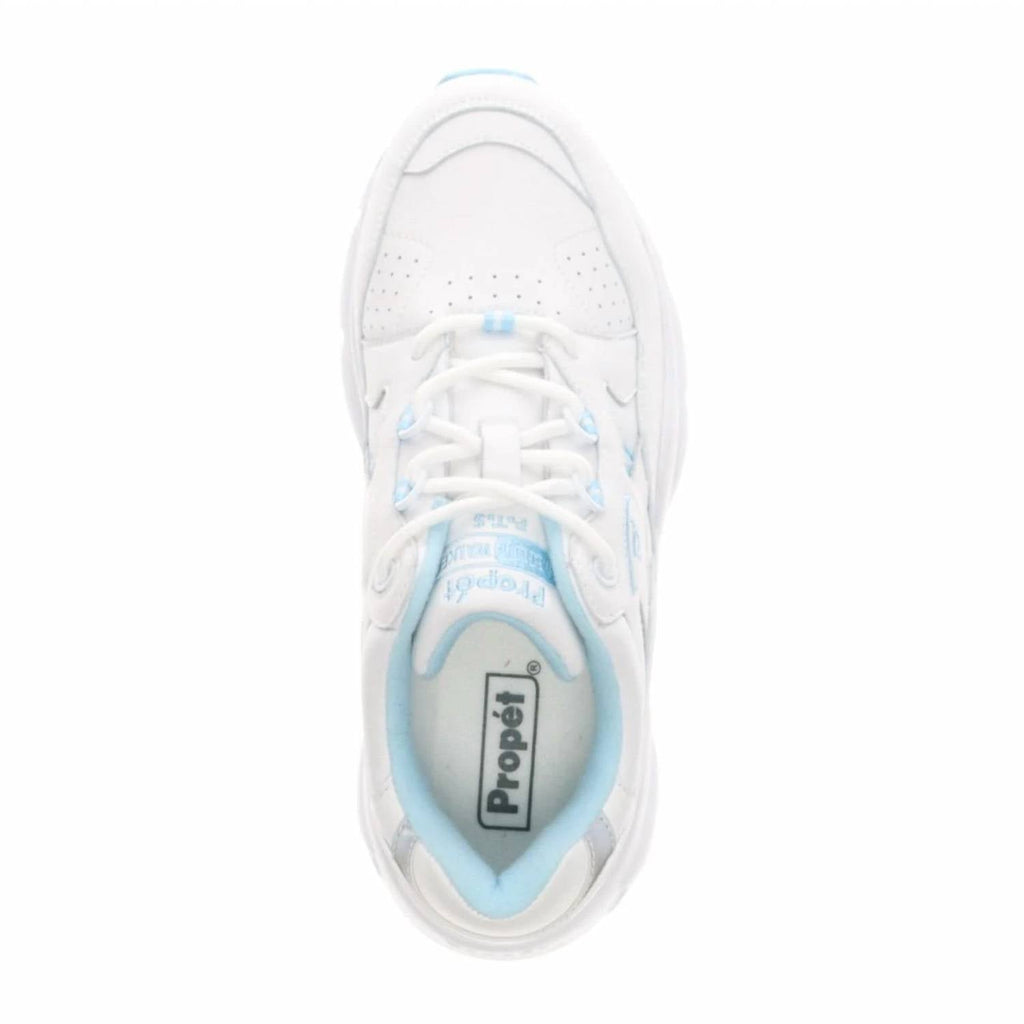 Women's Stability Walker Shoes In White/denim