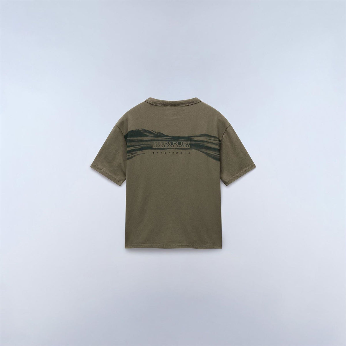 Napapijri Junior Back Print Crew Neck T-Shirt
