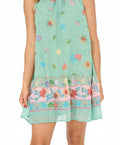 Summer Shell Dress In Mint