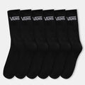 Vans Mens 6 Pack Crew Sock
