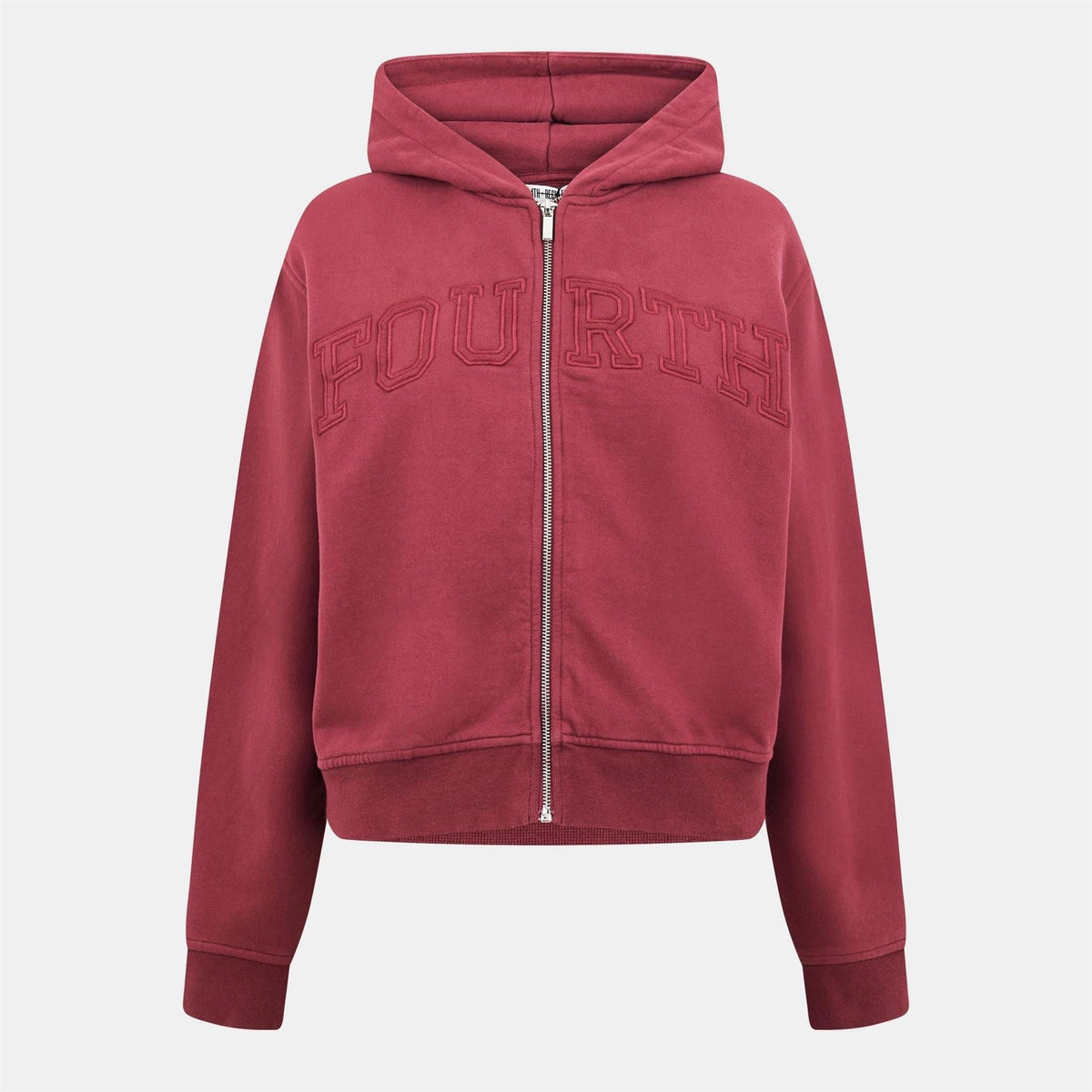 4th and Reckless Sienna Relaxed Fit Lettering Hooded Neck Sweatshirt