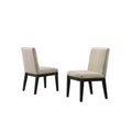 Wooden Side Dining Chairs with Comfortable Padded Support