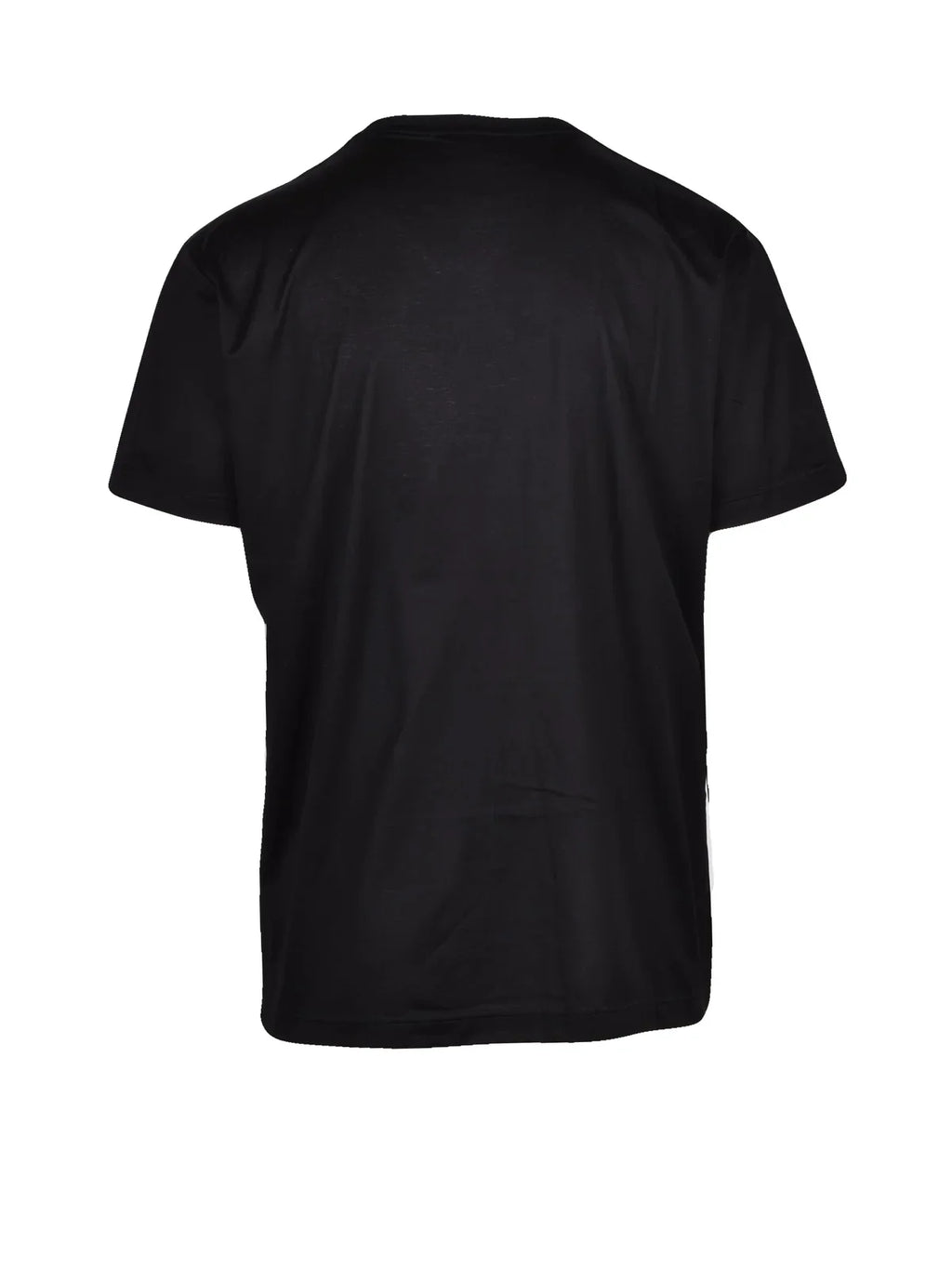 Black Architectural Print Cotton T-Shirt