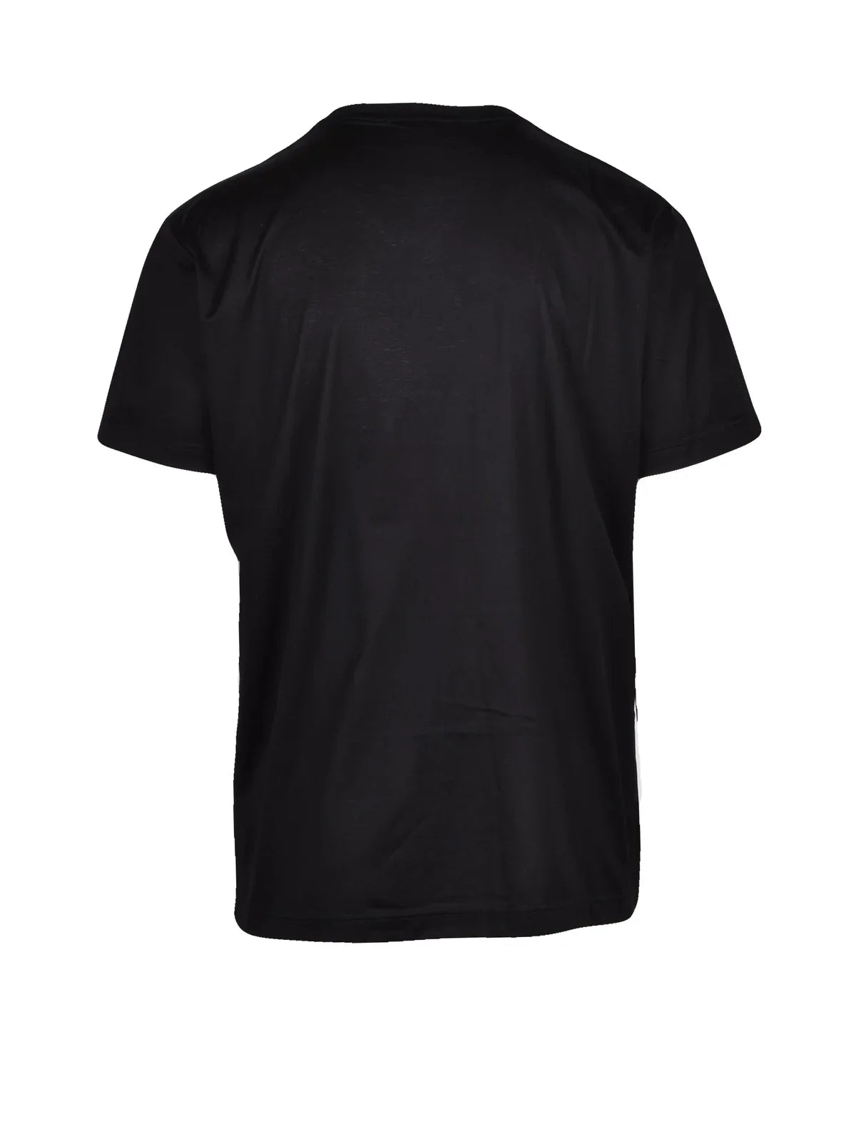 Black Architectural Print Cotton T-Shirt