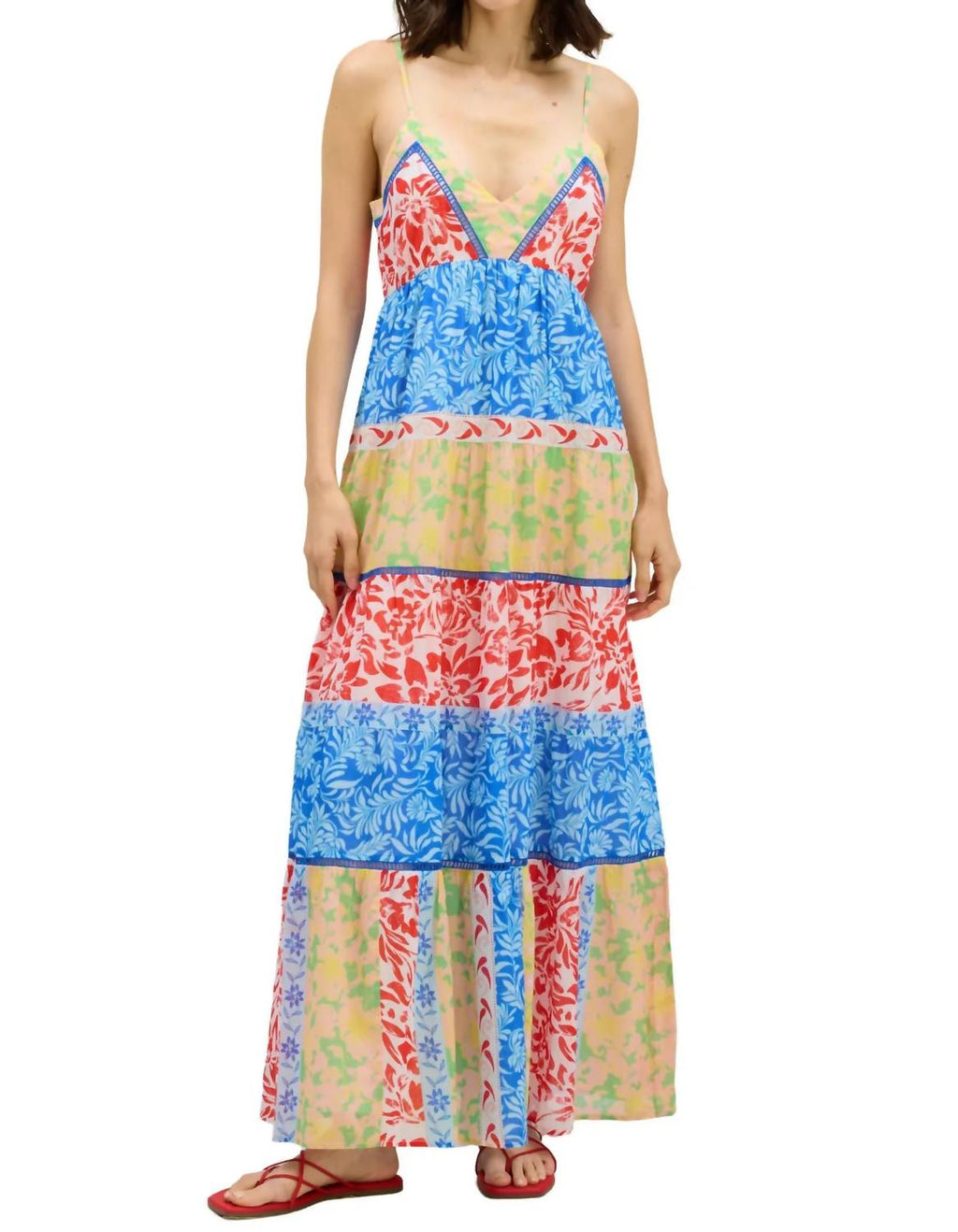 Women's Liam Maxi Dress In Mixed Print