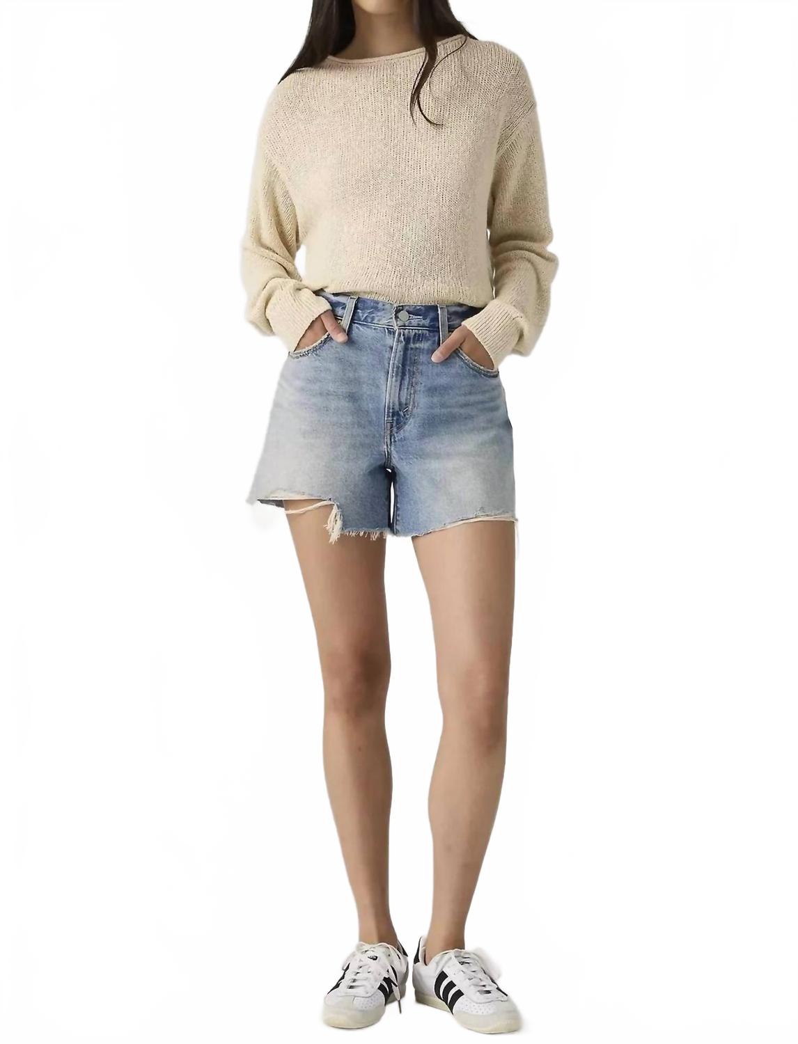 Ribcage High Rise Short In Blow My Mind
