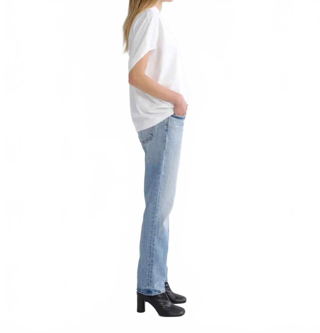 Romney Cropped Jeans In Stream