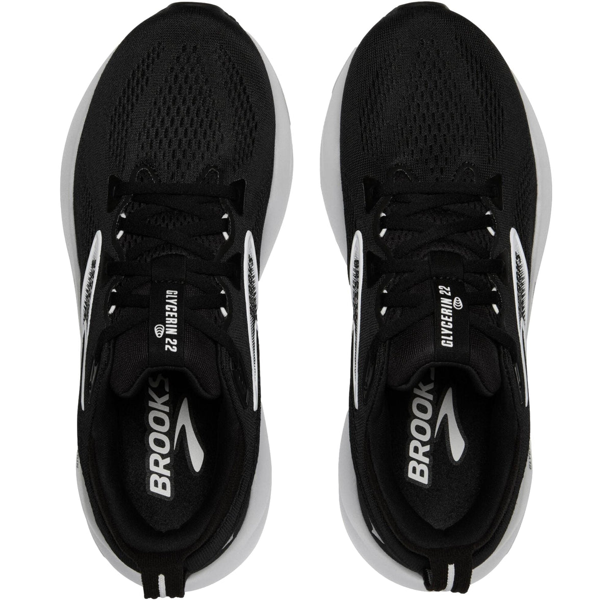 Brooks Glycerin 22 Black / Grey / White  110445-1D-090 Men's