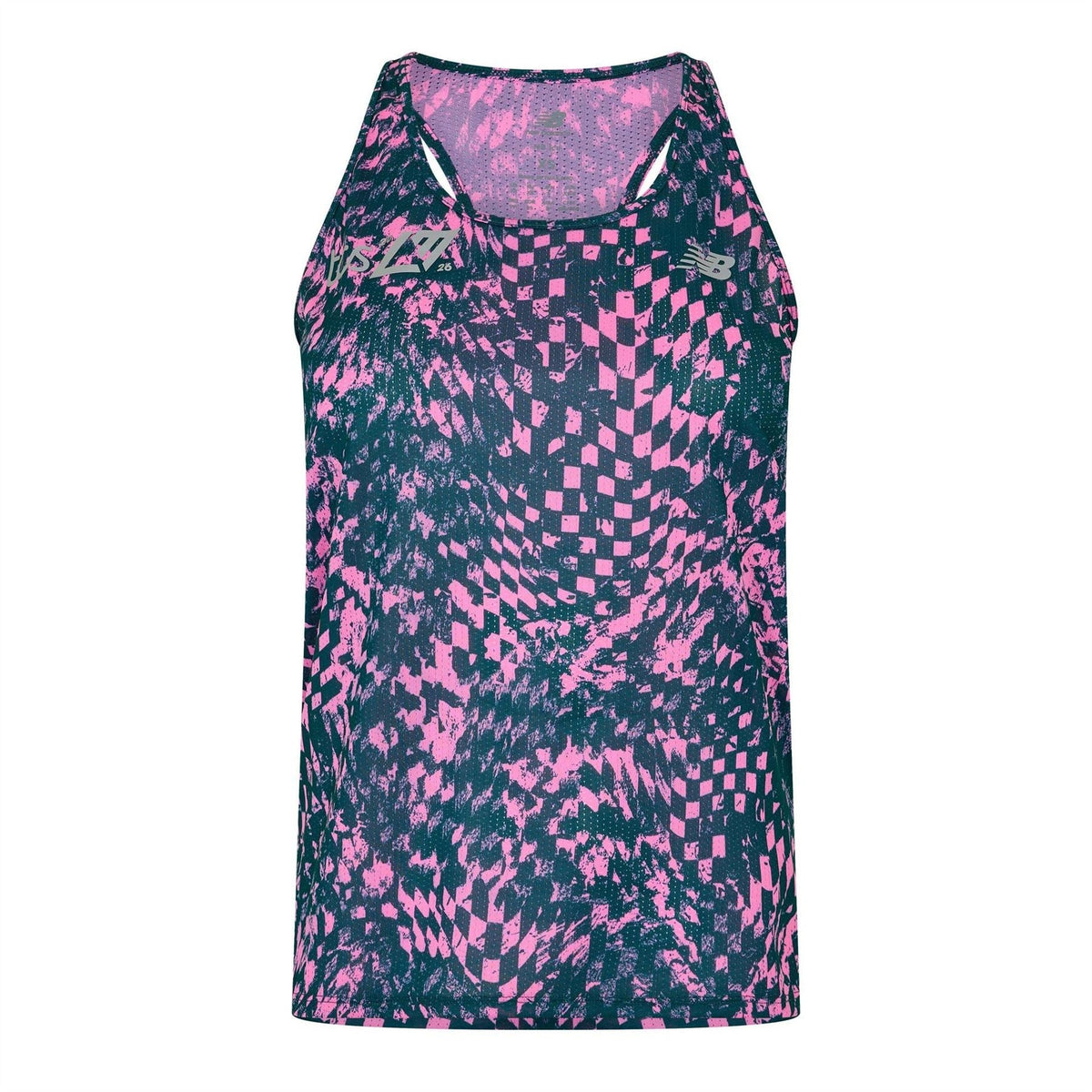 New Balance Borough Baffle Quilted Jacket Running Vest Womens
