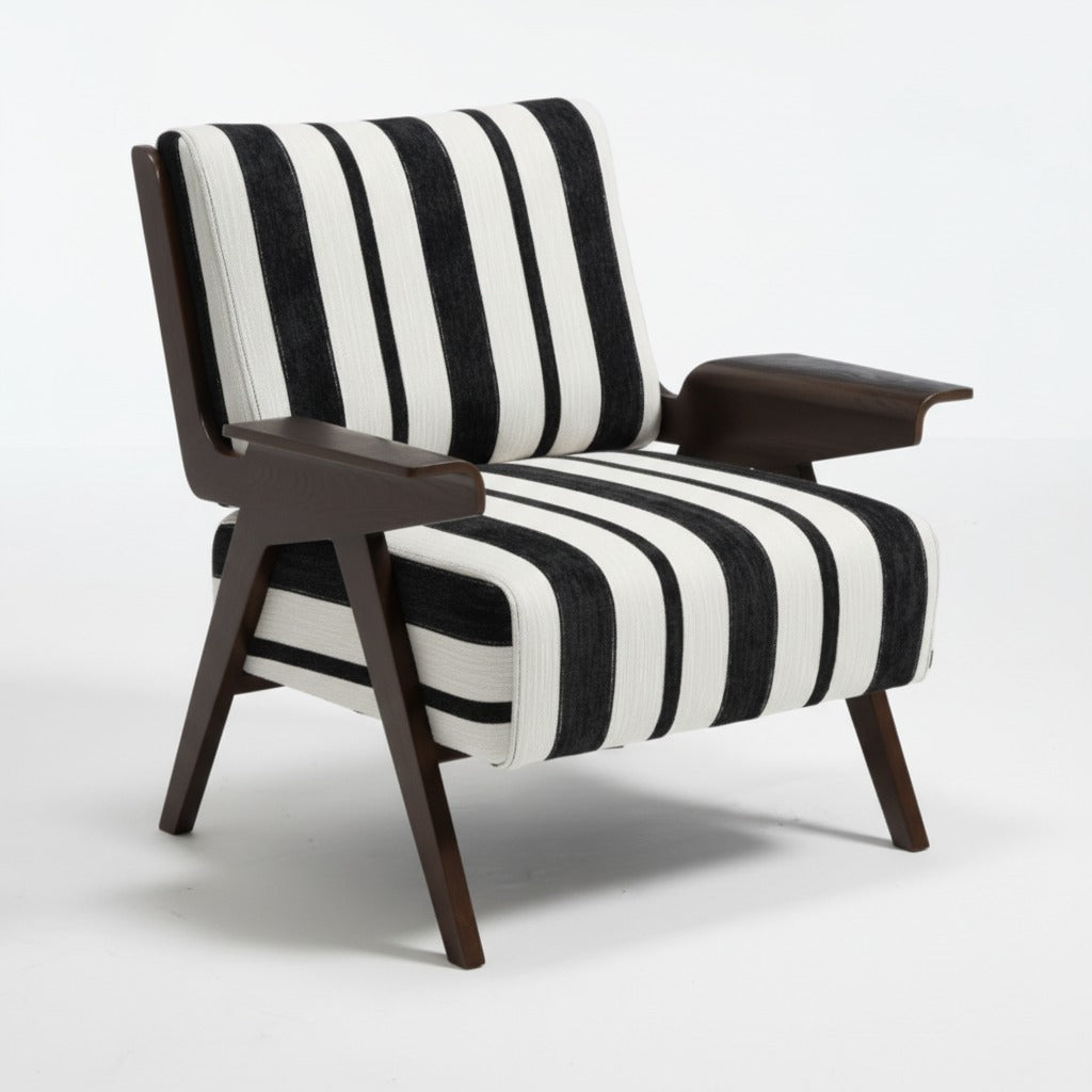 GOODSILO Casual Reading Armchair with Widened Armrests for Home