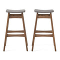 Modern Bar Stools with Durable Frames and Cushioned Seats