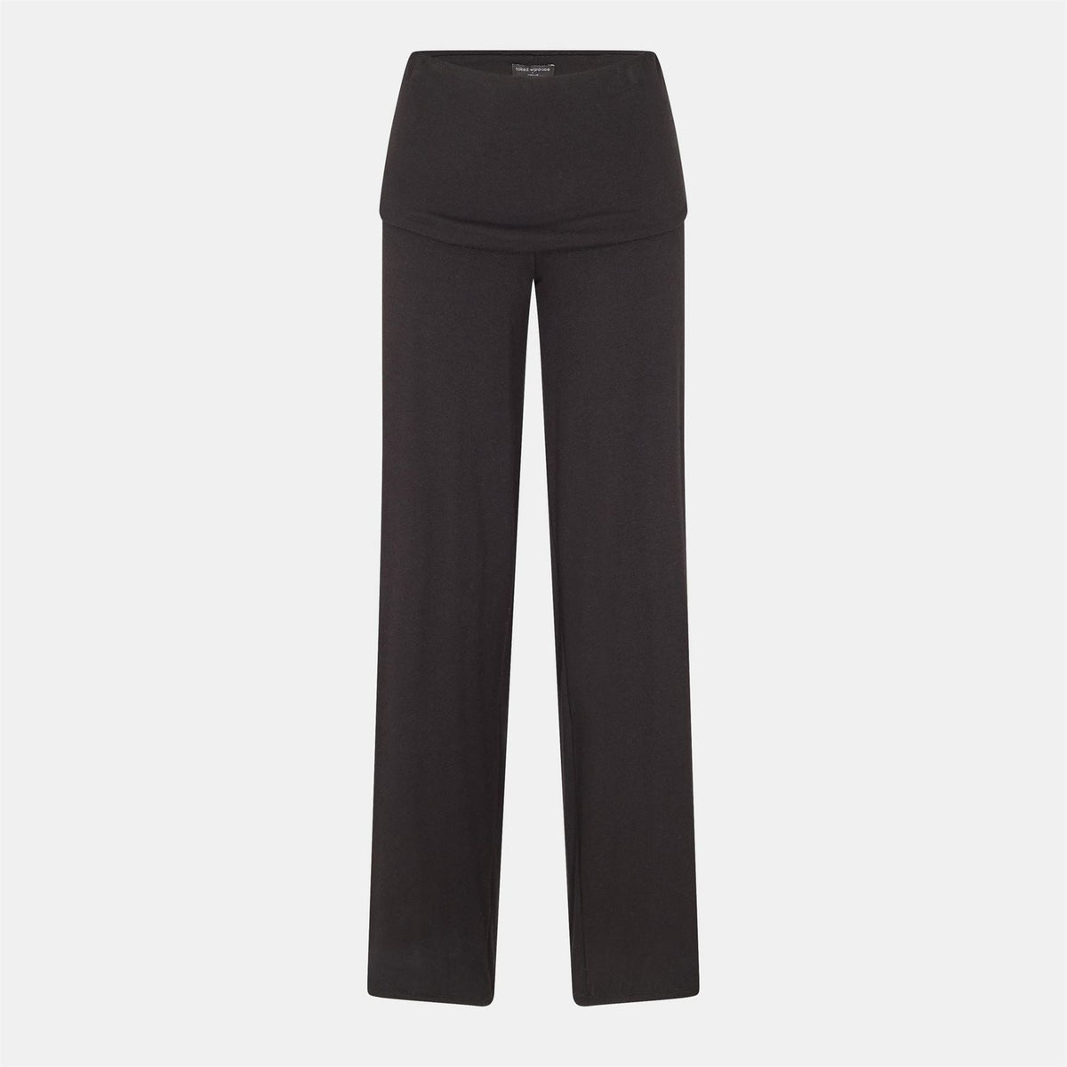 Naked Wardrobe Fold Over Wide Leg Pants
