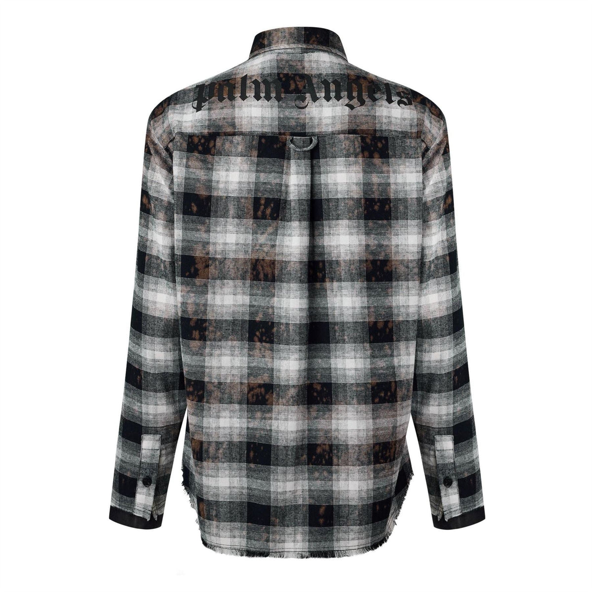 Palm Angels Collared Neck Long Sleeve Shirt