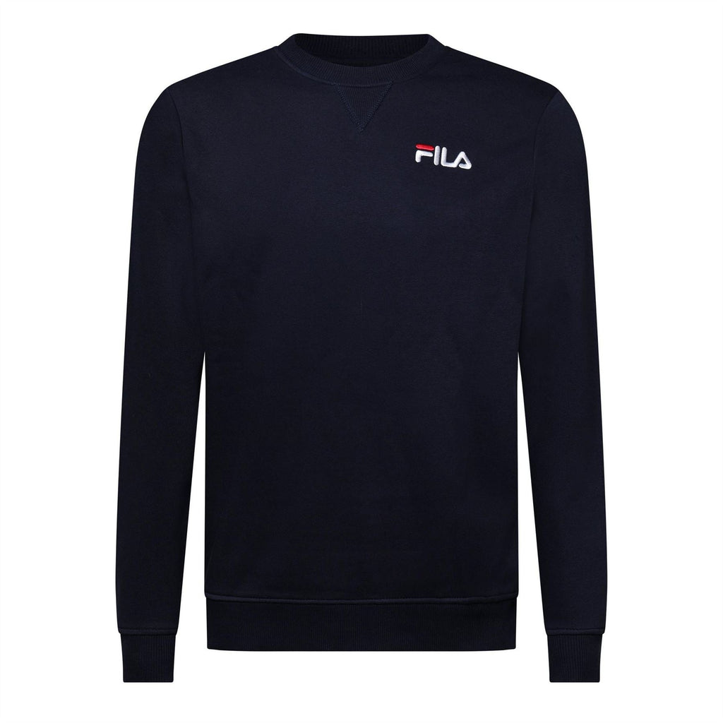 Fila Casper Wordmark Crew Neck Long Sleeve Sweatshirt