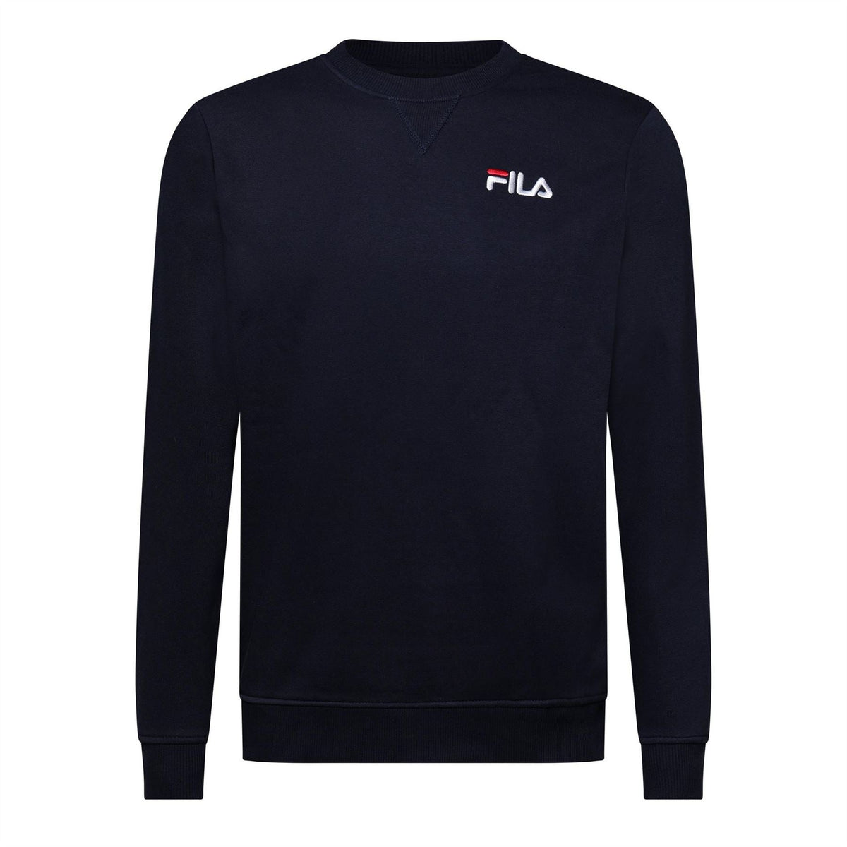 Fila Casper Wordmark Crew Neck Long Sleeve Sweatshirt
