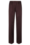 Tiete Acetate-Blend Straight-Leg Satin Trousers