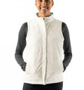 Women's Dawn To Dusk Vest In Cloud Dancer/ivory/print