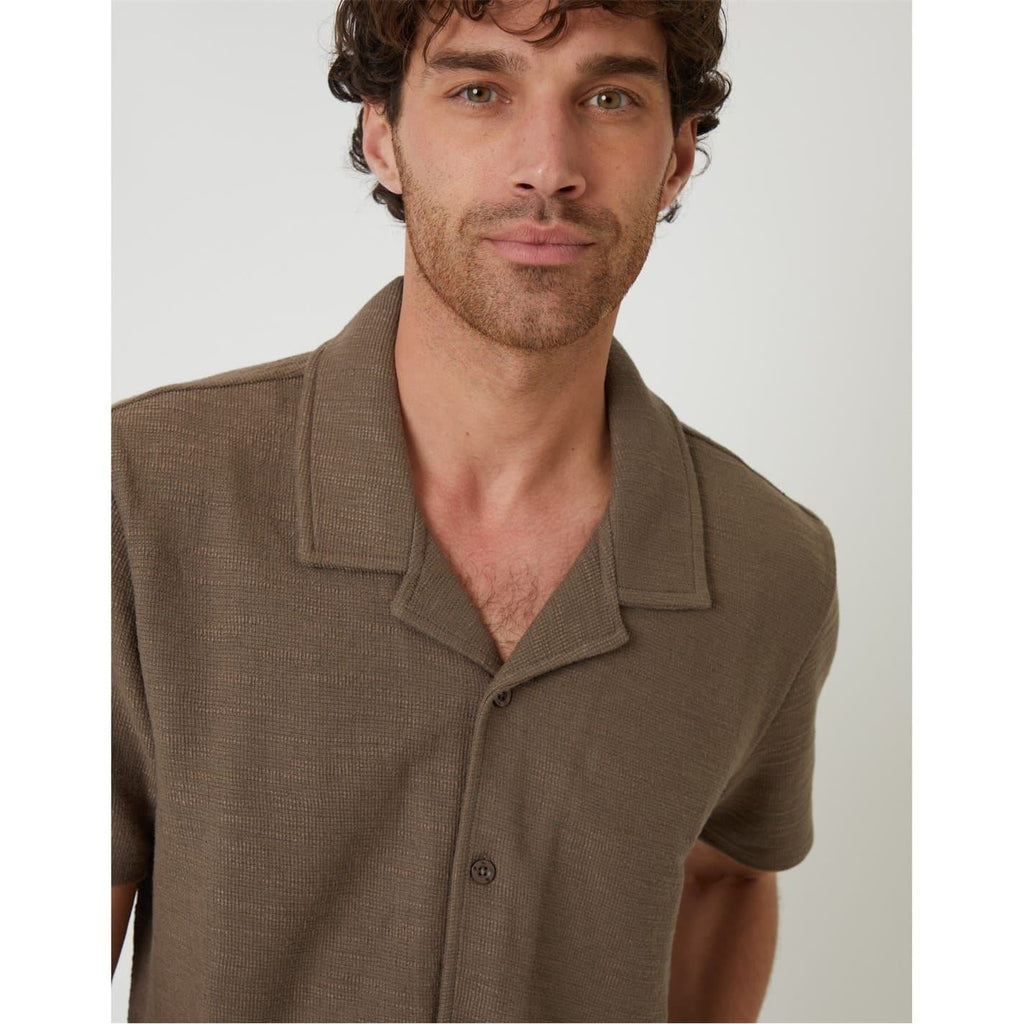 Threadbare Antti Relaxed Fit Short Sleeve Shirt