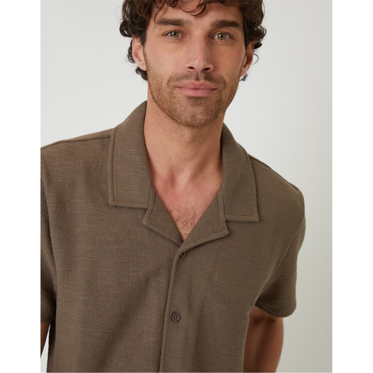 Threadbare Antti Relaxed Fit Short Sleeve Shirt